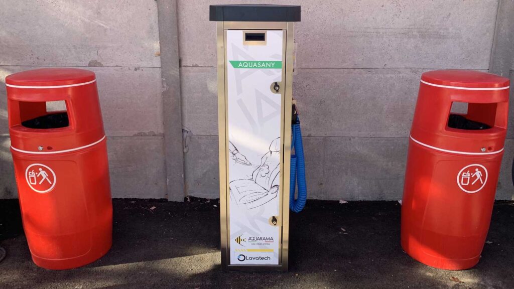 Poste de désinfection Aquasany